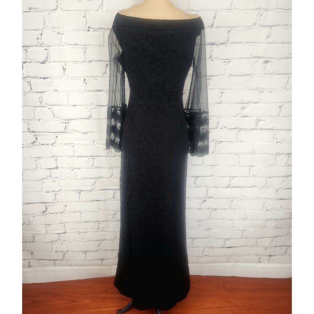 VFSHOW Dress Womens XL Maxi High Slit Witchcore Whimsygoth Vampire Romantic goth - Picture 2 of 12